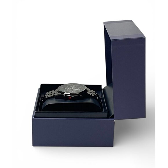 Beverly Hills Polo Club Mens Black Dial Chronograph Watch In Original Box, New - Picture 4 of 11